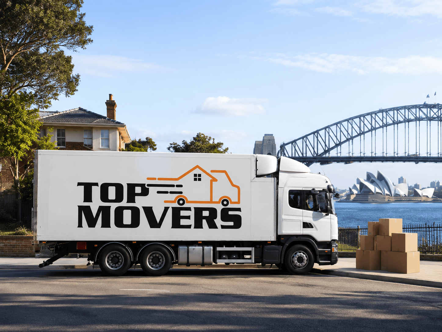 Top Movers Adelaide interstate removal truck for Adelaide to Sydney removals