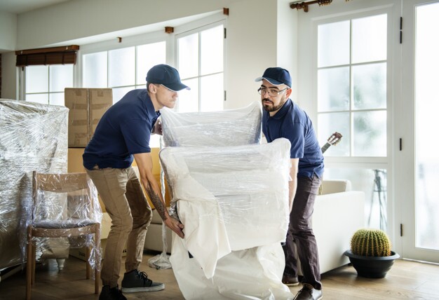 furniture delivery with carrying